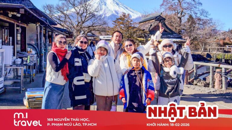 Kỉ niệm hành trình Tour Nhật bản Mùng 2 TẾT ÂM LỊCH 18/02/2026 | M.I Travel